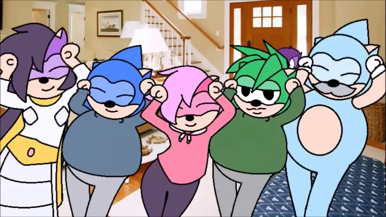 Sonic Underground caramelldansen